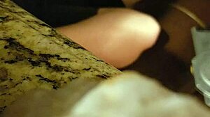 I love how bbw julie jiggles her big tits during blowjob and cum swallow on hidden cam