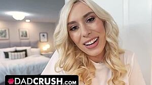 Dadcrush - pretty big titted teen 18+ blondie loves pranking her stepfather 😏