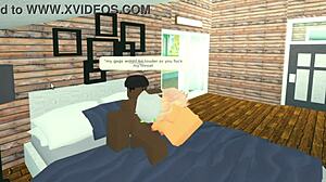 Roblox Whore Endures Deep Throat Fucking By Massive BBC