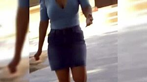 sensual teen with big tits shows off her assets