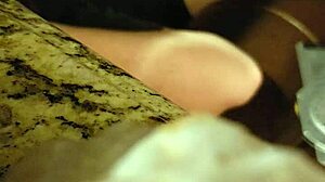 I love how bbw julie jiggles her big tits during blowjob and cum swallow on hidden cam