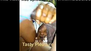 Hot Blowjob Session With Horny Neighbors Wife Sucking Big Monster Cock Oral Style Until She Swallows Every Drop