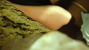 I love how bbw julie jiggles her big tits during blowjob and cum swallow on hidden cam