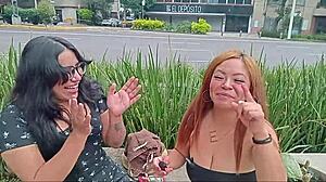 interviewed content creator who ends up tasting my intimate area with close cunilingus in detailed session