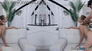 oh yeah, suck that dick deep, anna claire clouds, then bend over for doggystyle pounding, robby apples!