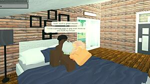 Roblox Whore Endures Deep Throat Fucking By Massive BBC