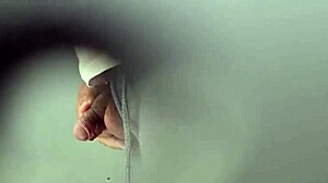 Cruising with Fat Chubby Bear and Monster Cock in Public Toilets