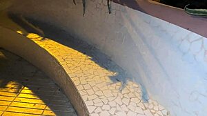 Seaside Stroll Where Stranger Notices No Panties In Outdoor Video