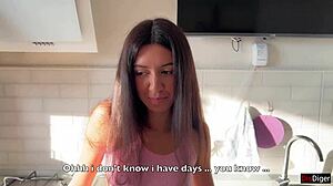 fuck my neighbor in anal on the table while her boyfriend is relaxing in the next room