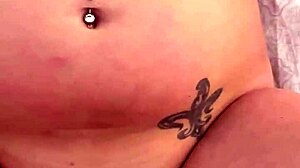 This trailer trash hooker casually strips to flaunt her big phat ass, sucks dick, gets fucked, rides cowgirl, and takes a creampie load in her pussy.