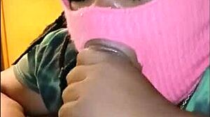 Brunette Amateur Babe Sucks Big Cock With Deepthroat Gagging And Choking For Cum Bubbles In Close-Up POV