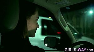 beautiful lesbian 3way with cute babes fingering and tribbing in group