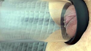 hey come see how i pump my tight pussy with vacuum toy and finger fuck it close-up for crazy orgasm