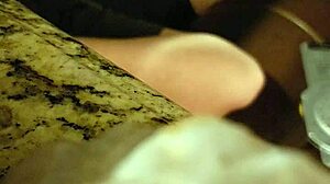 I love how bbw julie jiggles her big tits during blowjob and cum swallow on hidden cam