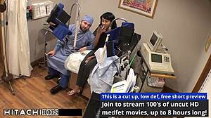 Doctor Tampa Forces Hitachi Orgasms on Eliza Shields