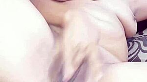 i got fingered deep in my petite vagina until creampie cum dripped out wet pov style