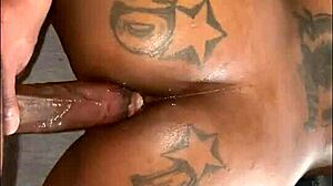 In the video, this amateur takes cock from ass to face in intense anal action with spitting and sloppy pov moves.