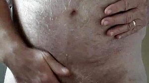 Rustyas1 - Happy Hairy Big Belly Me Masturbating Of Course!