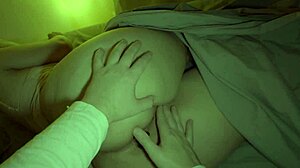 Stepmom and Stepson Share Intense Night of Deepthroat Blowjob, Anal Creampie, and Taboo Orgasm