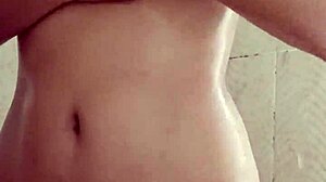 college girl masturbates in shower caught by roommate teen amateur wet pussy dripping