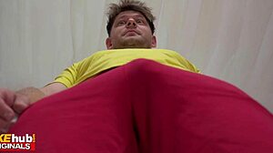 FakeHub hottie can't stop squirting everywhere on his massive cock during intense doggystyle massage session with endless orgasms! 💦🍆😍