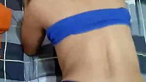 Jovencita con lentes enjoys hard doggystyle fucking with her professor in missionary position.