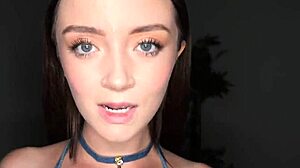 Wet slut oils tight pussy for big cock