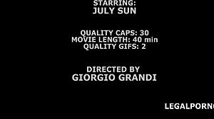 Blackbuster Mike Chapman rips clothes for rough anal with July Sunn in gaping asshole action