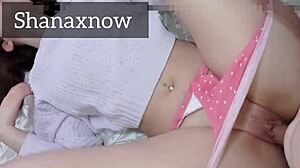 I love watching shanaxnow model in glasses get face fucked to creampie orgasm