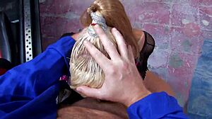 Jizz o rama shows ebony with big ass and big tits in gang bang