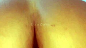 Sendo Fodida Na Bucetinha E No Cuzinho Por Dotado, Gemendo Na Pika Dele Com Cu Cheio De Porra