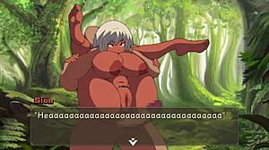 Intense Anal Action with Rice Shion in NTR Game Scenario