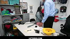 Whoa this petite Asian suspect Jada Kai gets interracial pounded by that dirty BBC officer 😈