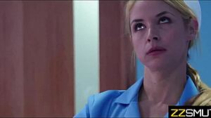 Exclamatory-Provocative Sketchy nurses in shady hospital! What wild lesbian pussy licking goes on with patients?!