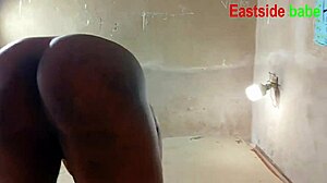 So I met Miracleporn on Xvideos for the first time and we got into wet ebony pussy creampie action right away