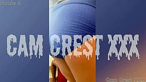 Stepdaughter lets her stepdad slide into her tight asian pussy raw. He rides her rough with interracial creampie action.