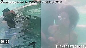 Intense Submission Session With Couple Helen Star Using Oral Sex And Vibrator Underwater