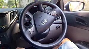 guy masturbates in car publicly while watching hot girl at the bus stop