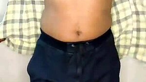 Sexy Strip Tease Dance Ends in Clear Water Cum Orgasm!