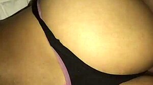 latina... i-i mean, fucking this amateur latina ass in panties thong bent over doggystyle