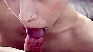 My Best Friend Gives Me a Blowjob and Takes Huge Cum Load in Her Mouth With Blonde Teen Wife in Dorm Roommate Fantasy