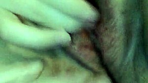 Filming a solo session with intense pussy play leading to cumshot release