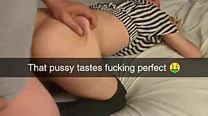 College milf Richelle Rose gets first time tinder date fuck from exs best friend on snapchat. She takes huge cock in ass with creampie.