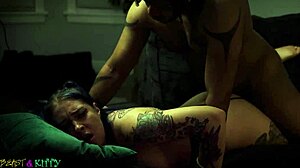 i watch sexy ari quinn cream on big cock before taking huge cum load to face