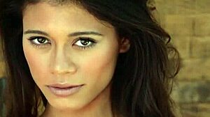 narrative petite latina milf slowly strips off lingerie to reveal small tits and bubble butt in solo tease.