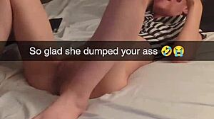 College milf Richelle Rose gets first time tinder date fuck from exs best friend on snapchat. She takes huge cock in ass with creampie.