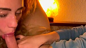 I feel so intense with this closeup wet sloppy facefuck. It's the best blowjob ever with gagging choking and deepthroat on that cock.