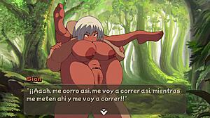 Intense Anal Action with Rice Shion in NTR Game Scenario