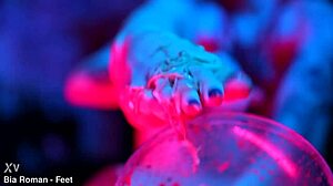 i feel so aroused crushing these cup noodles with my sexy redhead feet