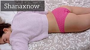 I love watching shanaxnow model in glasses get face fucked to creampie orgasm